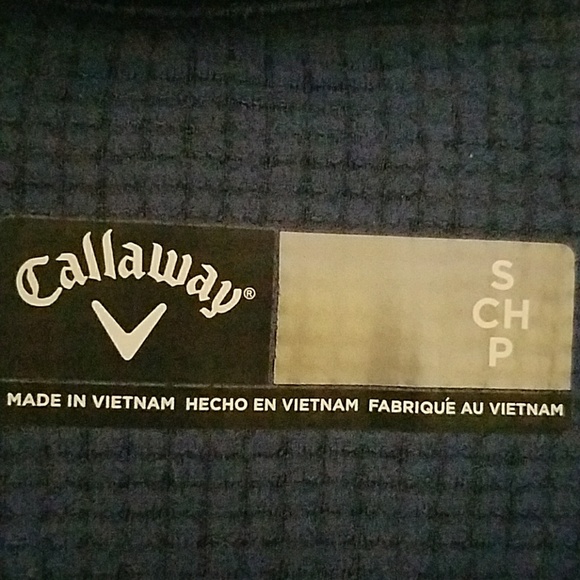 Callaway lightweight pullover golf shirt, size S - Picture 2 of 4